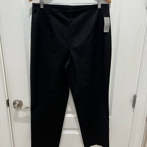 Sophisticated Black Straight Leg Women's Pants